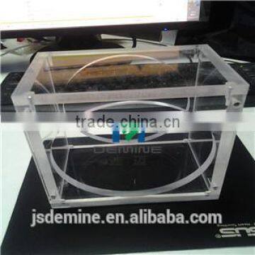 8mm polycarbonate screwed box with removeable magnetic lid