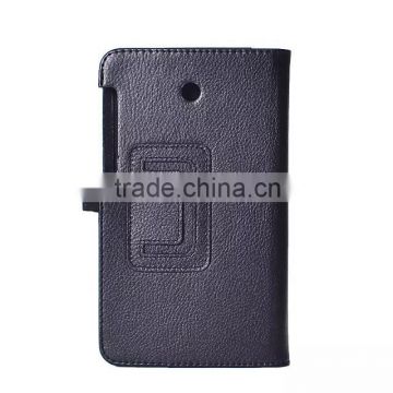 black lychee pattern case for ASUS Fonepad 7 FE375CG