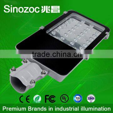 Sinozoc Professional Factory Supply 30w/40w/80w/100w/120w outdoor led little golden bean lighting led street lamp housing