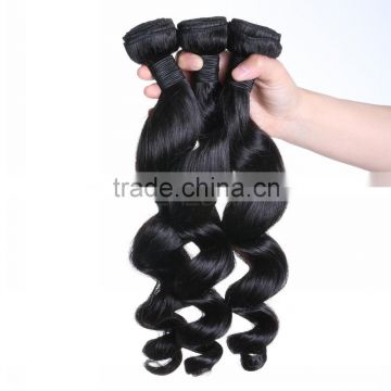 Hair cuticle human hair weave hair weft sewing machine factory prices