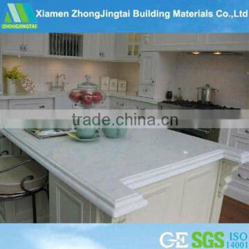 sparkle white quartz stone countertop/pre cut quartz crystal stone countertops