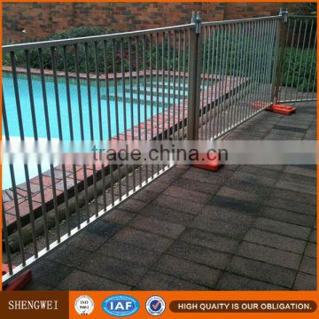 2.1x2.4m Hot-dipped galvanized AU temporary fencing for sale