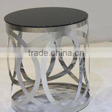 KTV High Quality Small Glass Round End Table photo-3