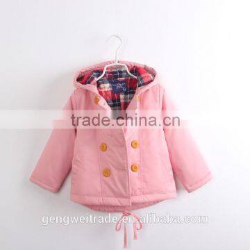 2015 Children Winter Coat Kids Thicken 100%cotton Kids Winter Coat