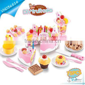 Assembly Birthday Cake Set Toy for Kids