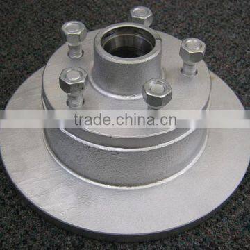 Australia type light trailer brake disc hub rotor