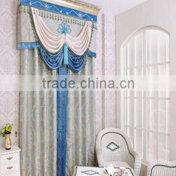 2015 New Design High-End Professional Window Curtain jacquard curtain fabric