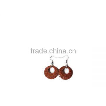 Fashion Earrings, Colorful Zircon Earrings, PES-A019