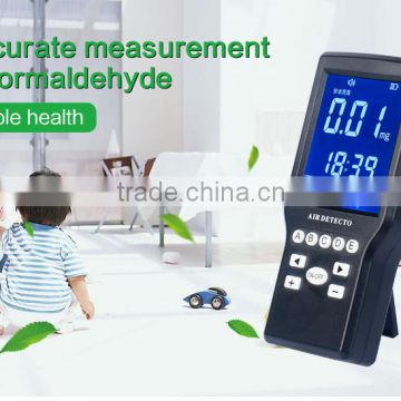 2016 Handheld high precision outdoor testing home air quality