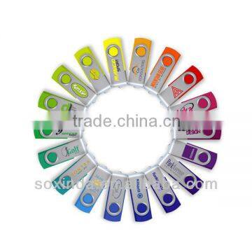 Free logo print Twist USB Flash Drive Real capability