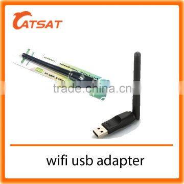 Ralink RT5370 150M USB 2.0 WiFi Wireless Network Card 802.11 b/g/n LAN Adapter with rotatable Antenna