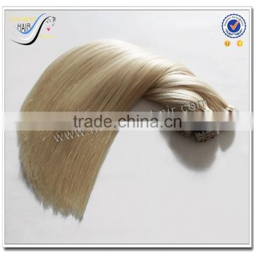 wholesale top grade PU skin weft hair blonde tape hair extension