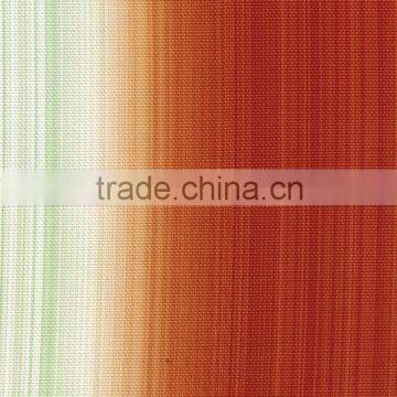 Synthetic PVC Leather Gradual Changing Color Woven Printed Synthetic PVC PU Leather Fabric for Fashion Bags, Shoe's Material,etc photo-3