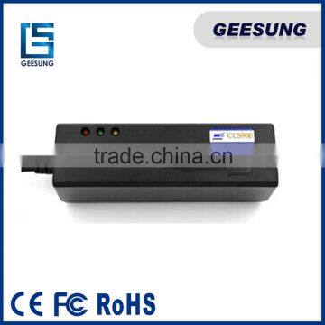 USB Swipe 3 Tracks Magnetic Stripe Card Reader Writer for Vending Machine photo-2