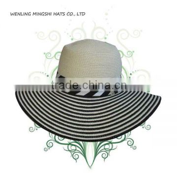 summer straw sombrero hat for lady