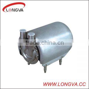 Sanitary self-primimg pump for food grade