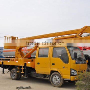 14m Dongfeng 4x2 Hydraulic Lift Platform Truck