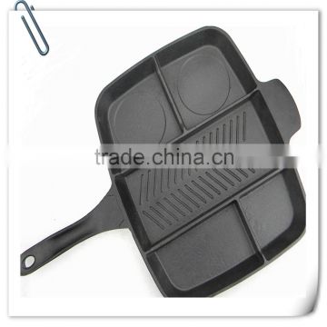 Square Shape Cast Iron Meal Frying Plate Dish Master Pan