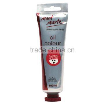 Mont Marte Oil Paint 100mls - Cadmium Red Hue