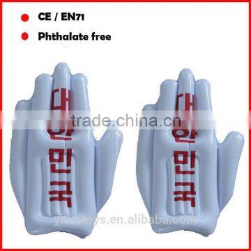 Red Inflatable Boxing Gloves and Safety of Children's Inflatable Toy photo-3