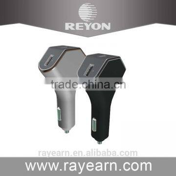 REYON newest private mode 7.2A 3 USB phone car charger for iphone,ipad,samsung etc. /3 usb quick charge 2.0 car battery charger