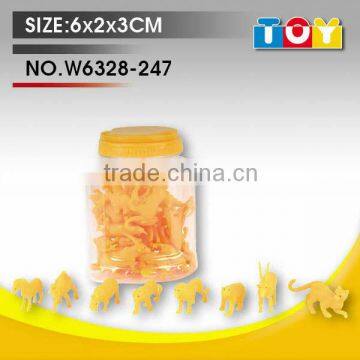 TPR rubber mini animals for Kids toys promotion gift