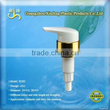 plastic lotion pump for hand soap