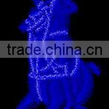 hot sell horse logo coutom embroidery patches for t-shirt