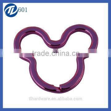 RoHS certificate high quality standard fast delivery best keyring wolesaler from China