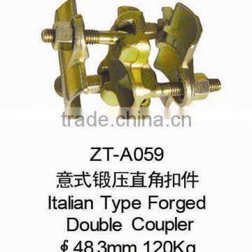 Italian Type Scaffolding Double Coupler ZT-A059