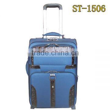 colorful life soft luggage bag made in china