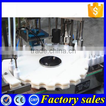 CE certification automatic bottle filling machine,10ml spray can filling machine