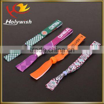 New Custom Fancy Items Knitted Fabric Wristband for Music Festival Quality Choice photo-2