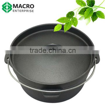 high quality preseason cast iron cookware dutch oven