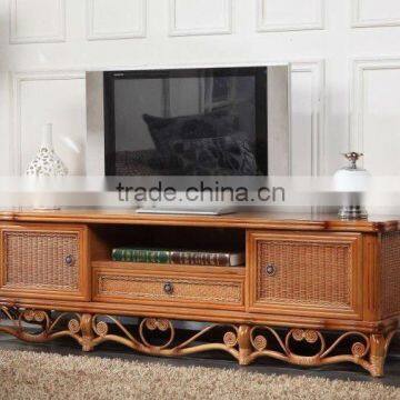 Conservatory Cane TV stand