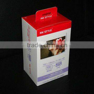 Inkstyle KP108IN photo printer ribbon for Canon SELPHY Series Print