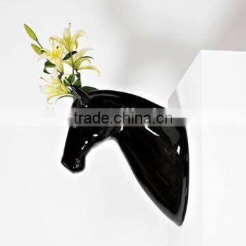 Fiberglass Horse Head Wall Animal Hanging Decoration