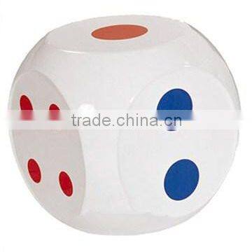 special design fiberglass dice shape chair stool