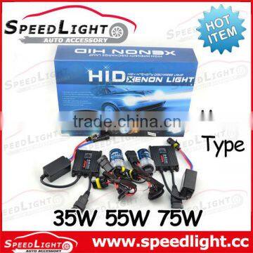 Top Selling and High Quality AC 12V 24V 35W 55W 75W Xenon Kit H7 HID