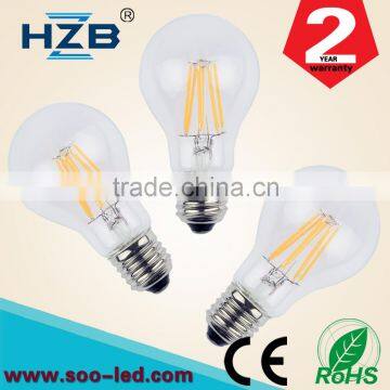 E27 4w 6w Led Lighting bulb Dimmable G45 LED Filament Bulb With CE ROhs Certification