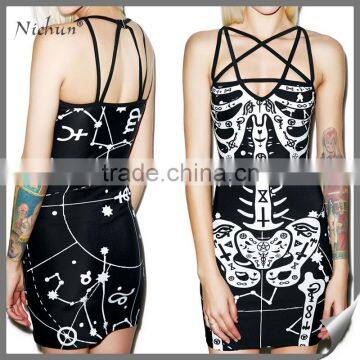 2016 made in China Mini latest dress designs