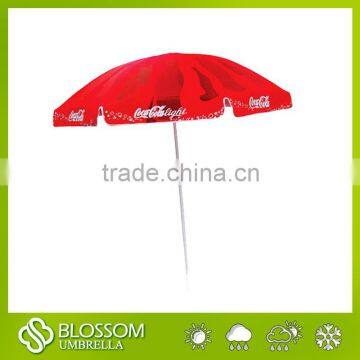 Coca Red Cola Outdoor Beach Umbrella ,beach Umbrella Factory Quality Choice