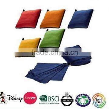 2 in 1 pillow blanket/Super warm 2 in 1 with zipper foldable pillow blanket                        
                                                Quality Choice