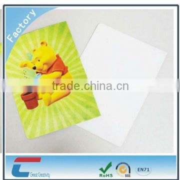 Eco Friendly PET 3D Lenticular Cards