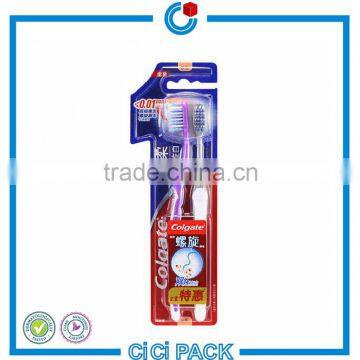 Luxury design new type blister box for toothbrush packaging