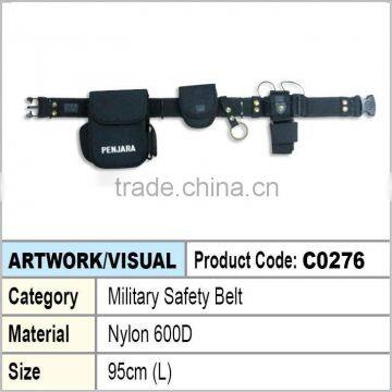 military safety belt