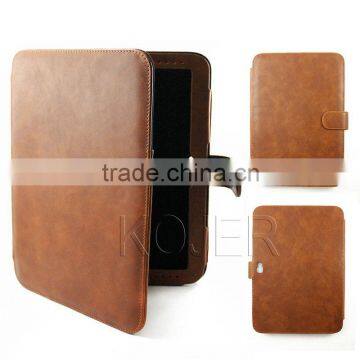 Tablet Leather Case for Samsung, Made of PU