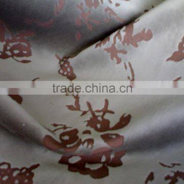 burnt-out velveteen fabric for home textile