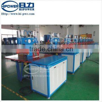 high frequency welding equipment for leather,plastic bag,heelpad, carpet, trademark