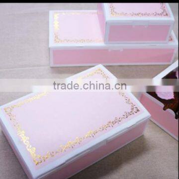 Pink gold mooncake box wholesale moon cake baking box packing box west cake box